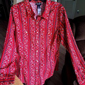 Wrangler Red Blouse